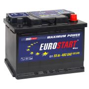Аккумулятор EUROSTART 55 (L2 L) BLUE